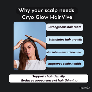 Cryo Glow HairVive™ Set - Support Hair Growth by calming and nourishing your scalp